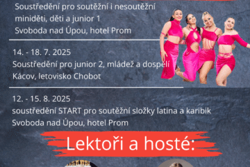 Letní taneční soustředění 2025